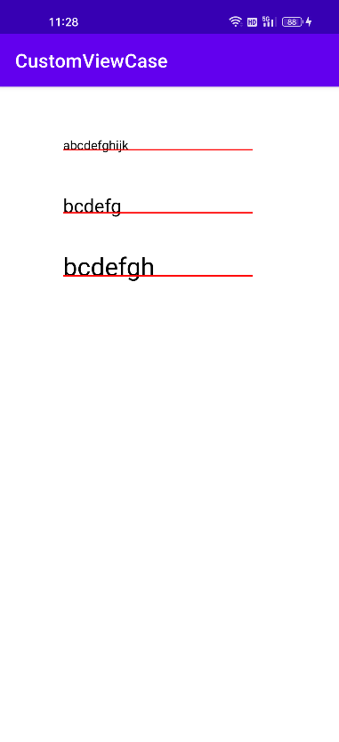 绘制文本drawText